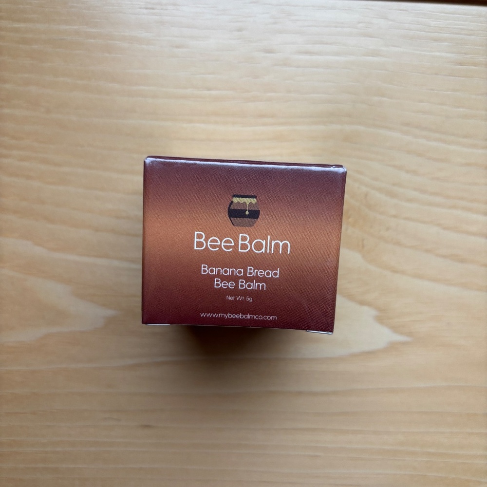 Banana Bread Bee Balm Lip Balm NWT